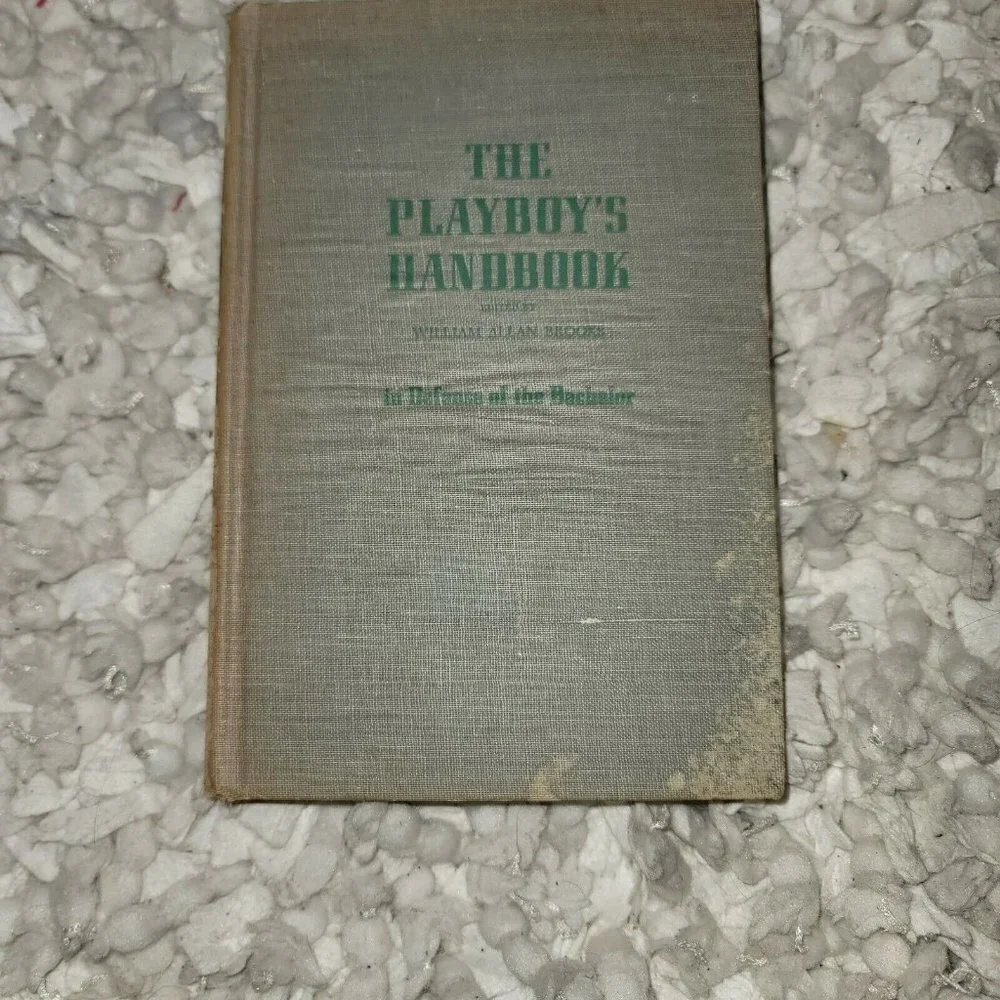 1942 The Playboy's‎ Handbook In Defense of the Bachelor Vintage Book